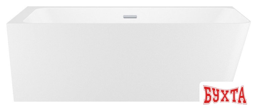 Ванна Wellsee Bromance 170x78 23160401R (пристенная ванна (левая) белый глянец, экран, ножки, сифон-автомат хром) 1