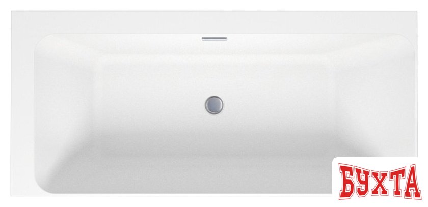 Ванна Wellsee Bromance 170x78 23160401R (пристенная ванна (левая) белый глянец, экран, ножки, сифон-автомат хром) 4
