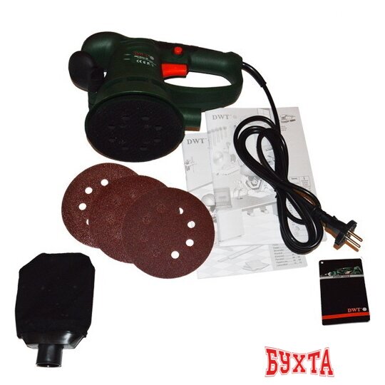 Эксцентриковая шлифмашина DWT EX03-125 DV 5