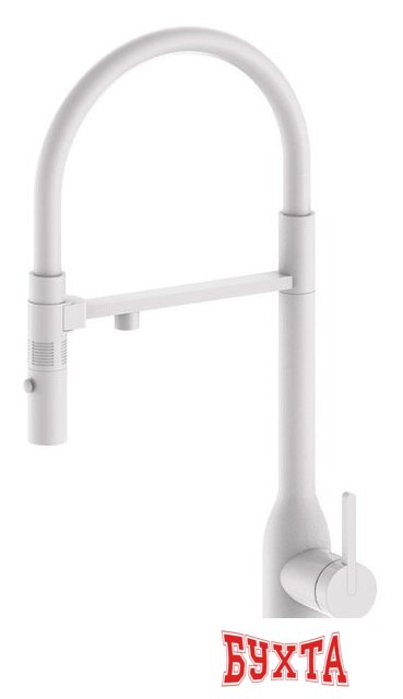 Смеситель Paulmark Magneto One Ma213188-WH (белый/белый матовый)