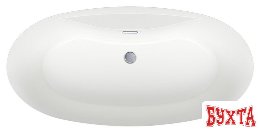 Ванна Wellsee L’aster 175x85 236301001 (отдельностоящая ванна белый глянец, экран, ножки, сифон-автомат хром) 4