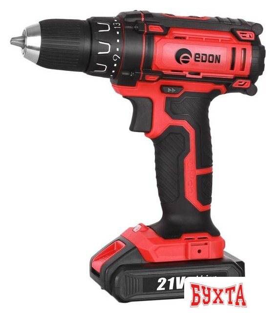 Дрель-шуруповерт Edon AD-21A (с 2-мя АКБ, кейс)