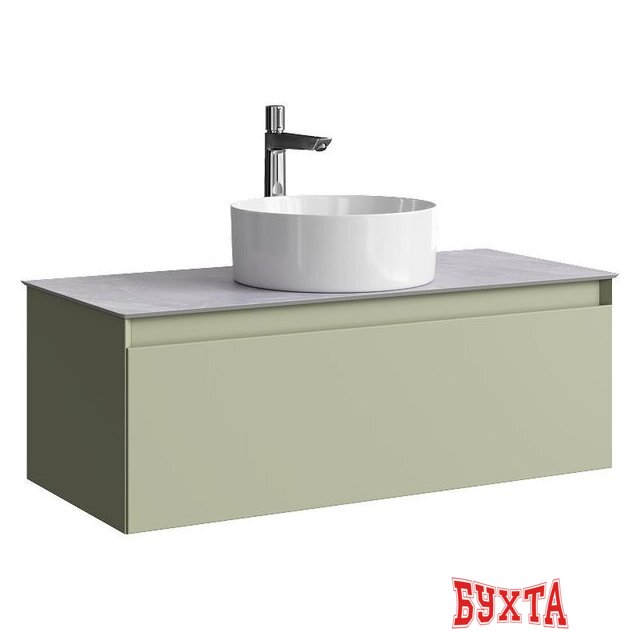 Мебель для ванных комнат Aqwella Тумба под умывальник Geometria GE01101SH+STG1014X456GS 1