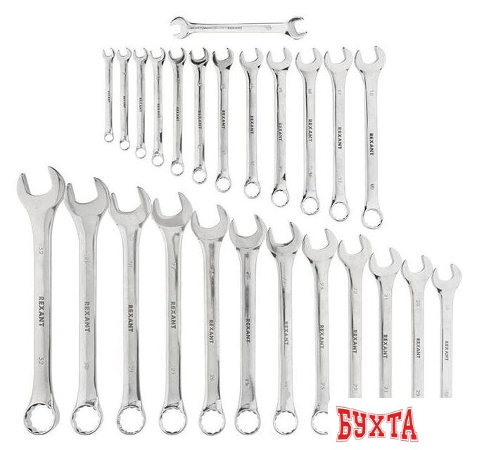 Набор ключей Rexant 12-5848 (26 предметов) 3