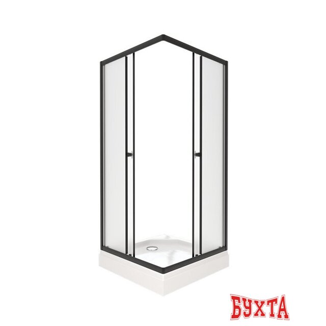 Душевой уголок Triton Вента БВ Вельвет 80х80 (с поддоном) 3