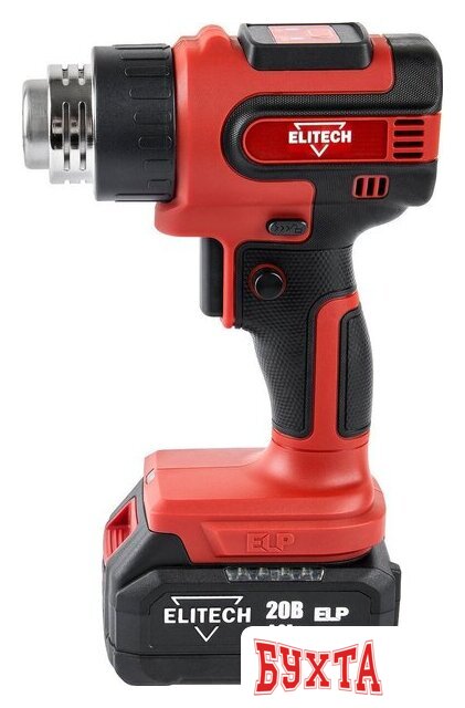 Промышленный фен ELITECH ТВА 20СЛ2 (с 1-им АКБ, кейс) 2