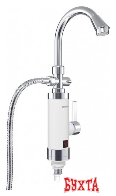 Проточный электрический водонагреватель кран+душ Thermex Focus 3000 2