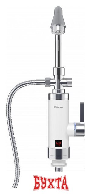 Проточный электрический водонагреватель кран+душ Thermex Focus 3000 4