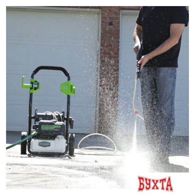 Мойка высокого давления Greenworks GPWG8 [5100907] 2