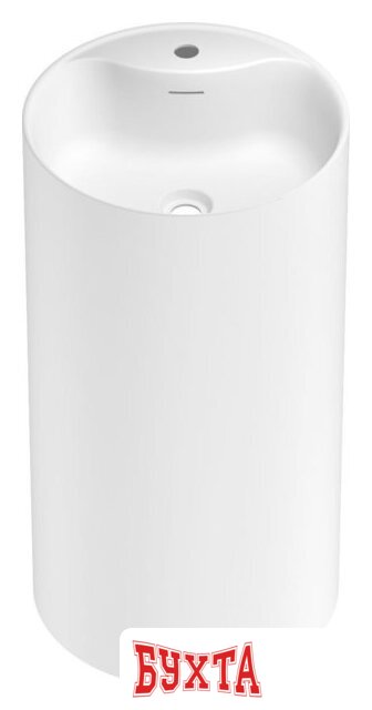 Умывальник Wellsee Chalice Perfection 230615000 (отдельностоящий, с отверстием под смеситель, матовый белый) 2