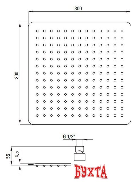 Душевая система Deante Jasmin NAC_09JP (хром) 3