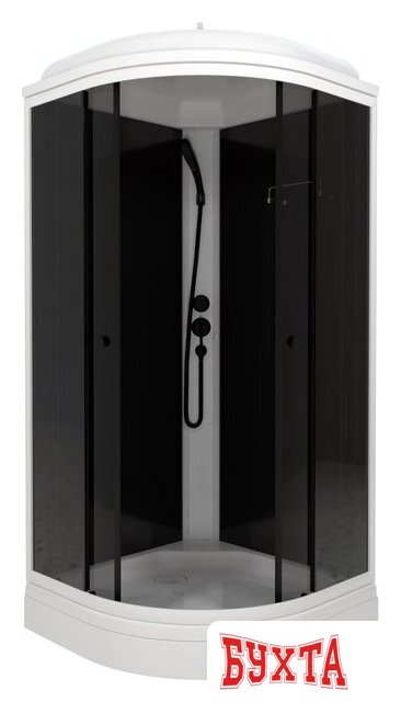 Душевая кабина Triton Грэй-Блэк А 90х90 2