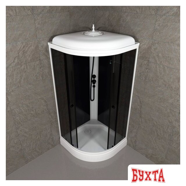 Душевая кабина Triton Грэй-Блэк А 90х90 5