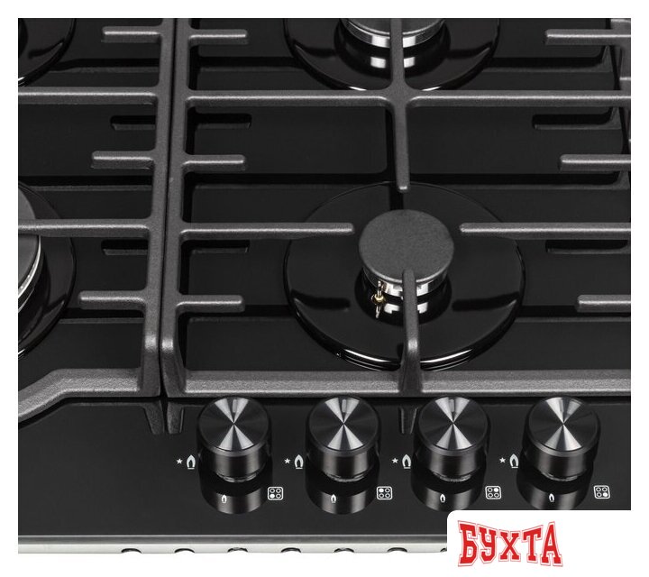Варочная панель ZorG HAG62 FDW black 4