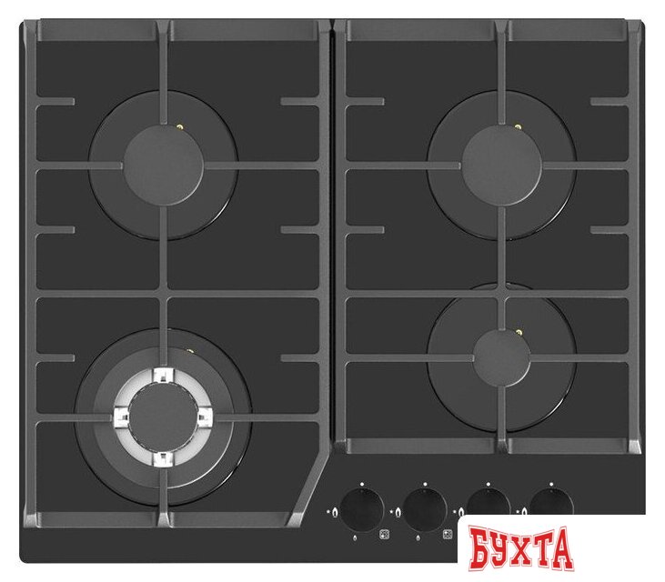 Варочная панель ZorG HAG63 FDW black