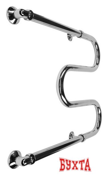 Полотенцесушитель TERMINUS М-образный 26.9 ПС 600х600 (хром) 2