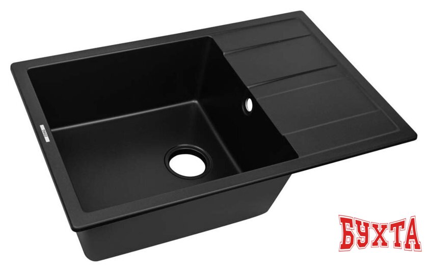 Кухонная мойка ZorG Apollo 78 (черный оникс) 2