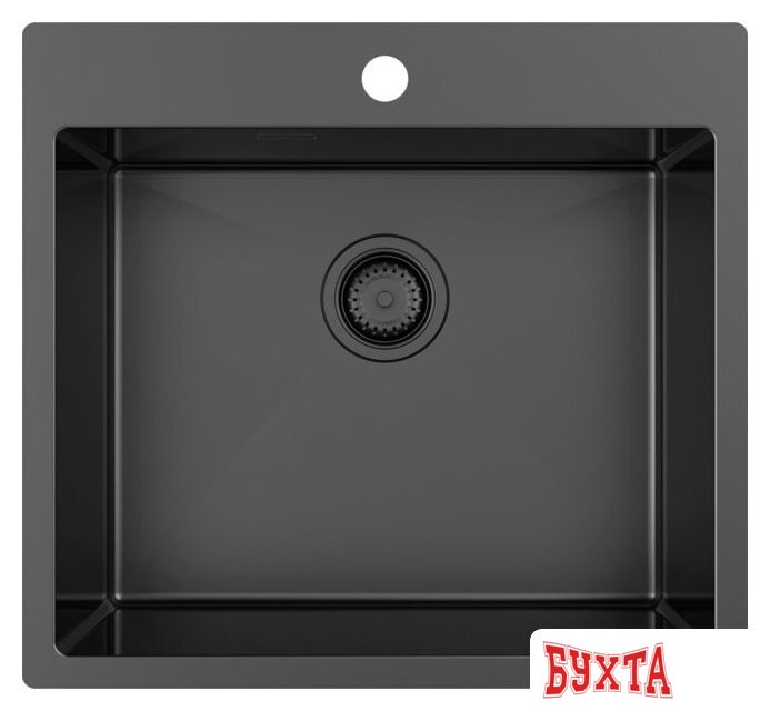 Кухонная мойка ZorG ZRN 5055 Premium PVD Gunblack