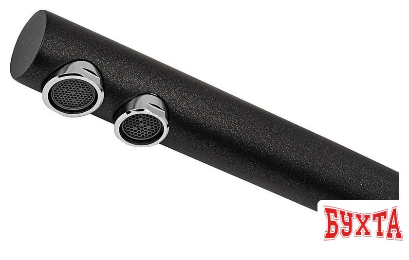 Смеситель ZorG Akvaduo Premium Brass black metallic 2