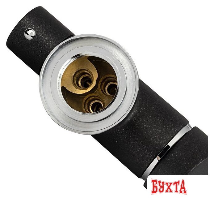 Смеситель ZorG Akvaduo Premium Brass black metallic 3
