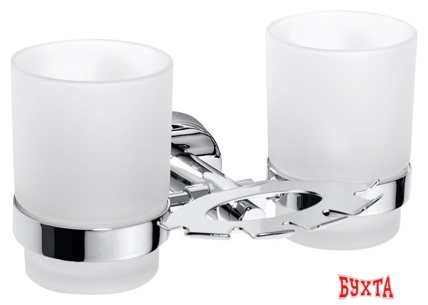 Набор стаканов для зубной щетки и пасты Bemeta Omega 104110042