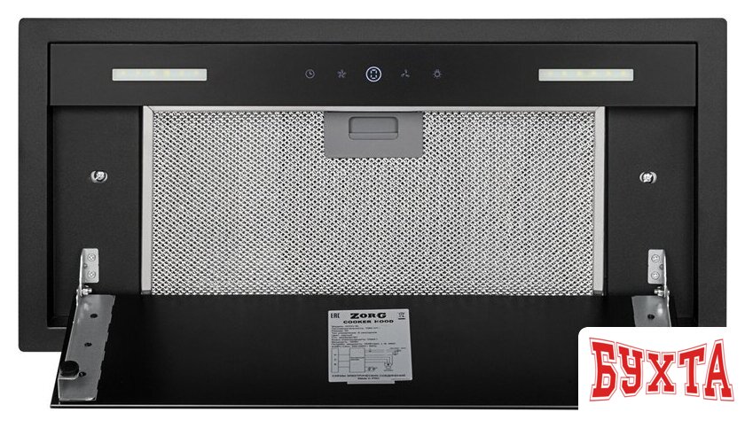 Кухонная вытяжка ZorG Addu 1060 60 S (черный) 3