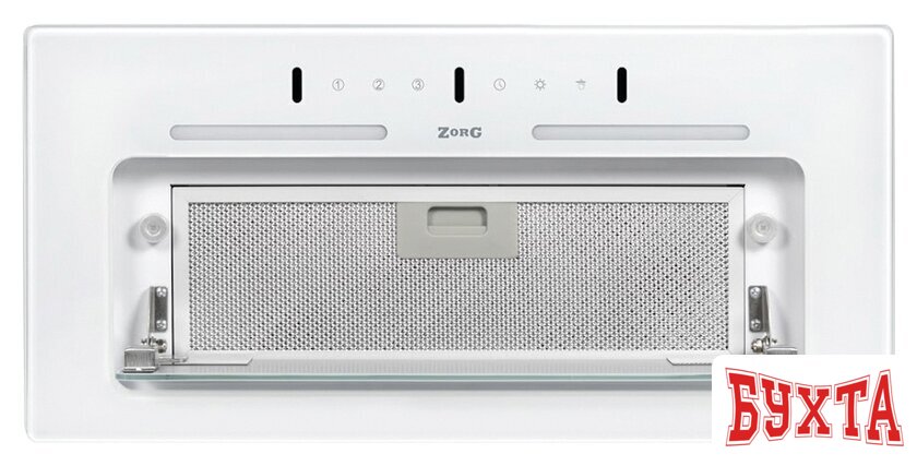 Кухонная вытяжка ZorG Neve 1200 60 S-GC (белый) 3