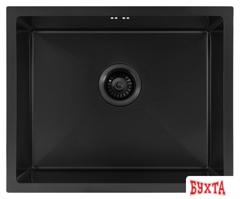 Кухонная мойка ARFEKA ECO AR 550*450 BLACK PVD NANO 2