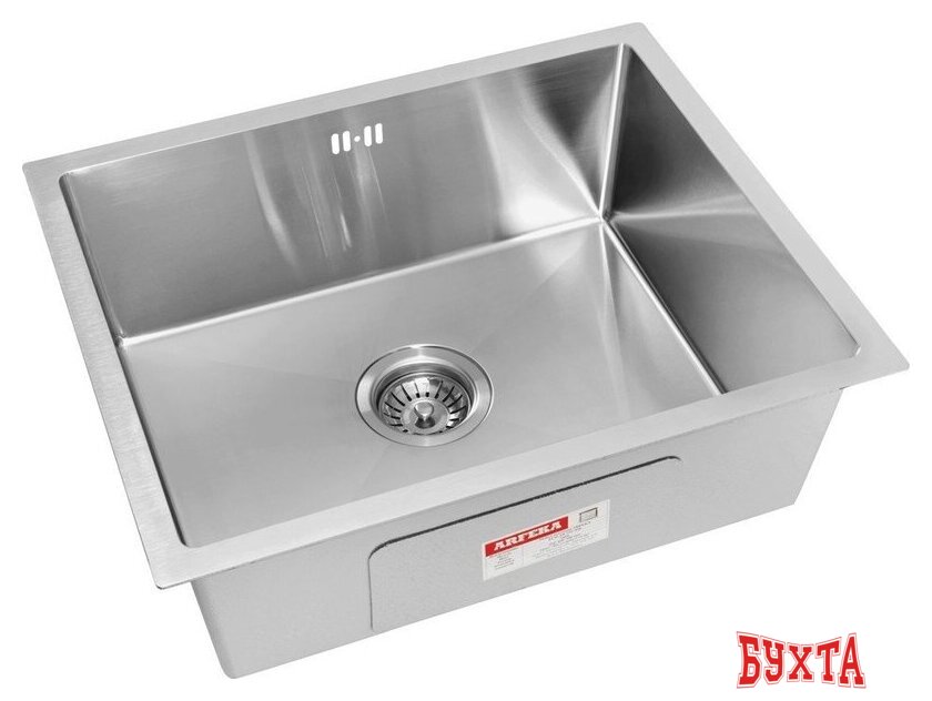 Кухонная мойка ARFEKA ECO AR 550*450 SATIN 1