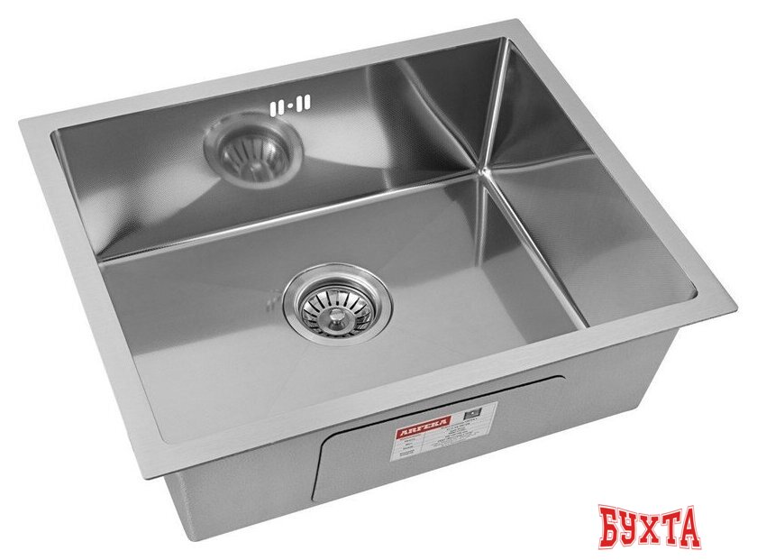 Кухонная мойка ARFEKA ECO AR 550*450 SATIN DECOR MILLET GRAINS