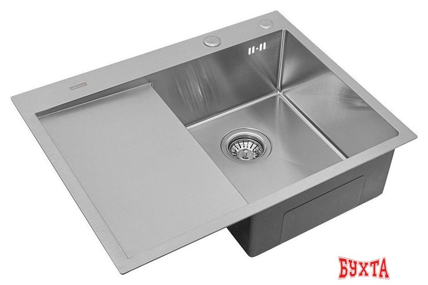 Кухонная мойка ARFEKA ECO AR 650*500 R SATIN 1