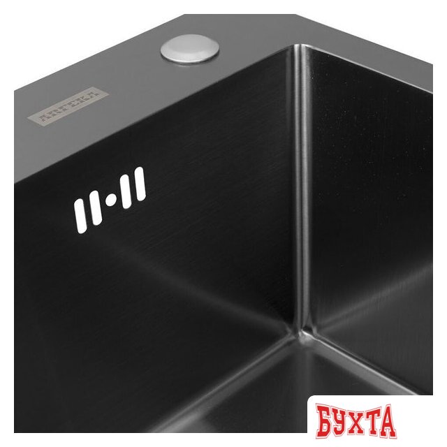 Кухонная мойка ARFEKA ECO AR 700*500 BLACK PVD NANO 3