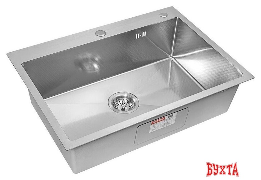 Кухонная мойка ARFEKA ECO AR 700*500 SATIN DECOR 3