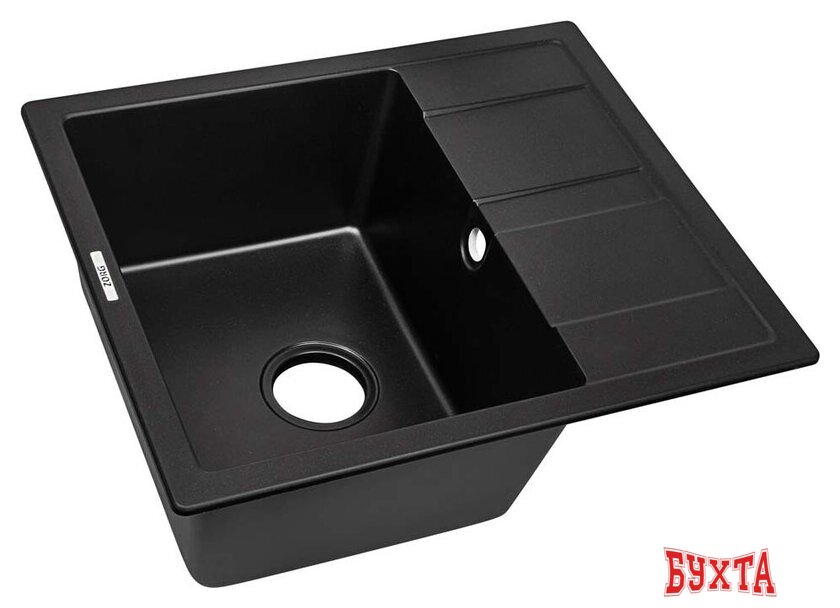 Кухонная мойка ZorG Apollo 58 (черный оникс) 2