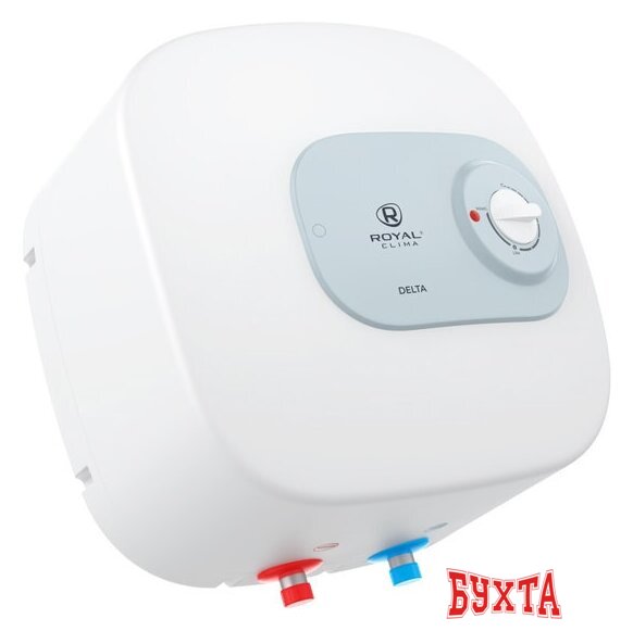 Накопительный электрический водонагреватель над мойкой Royal Clima Delta RWH-D15-FE 2