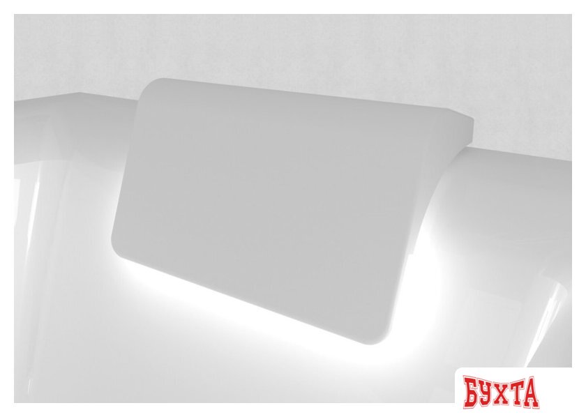 Ванна Riho Still Square Led 180x80 BR0100500K00130 (правая, без ножек) 4