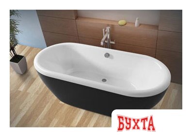 Ванна Riho Dua 180x86 (черный, аэромассаж + хромотерапия) 4