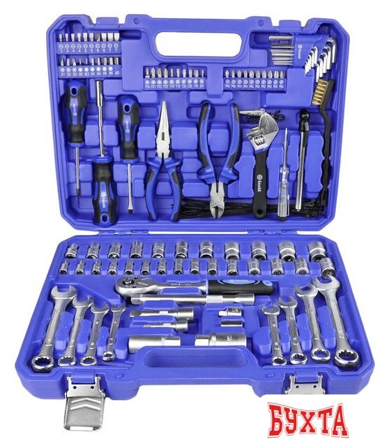 Универсальный набор инструментов БелАК Профи БАК.07017 (122 предмета)