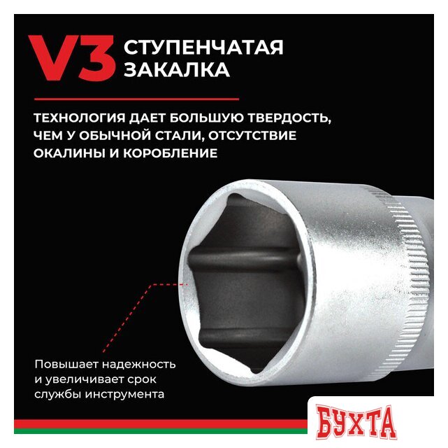 Биты, головки, насадки, держатели БелАК Профи БАК.07002 4