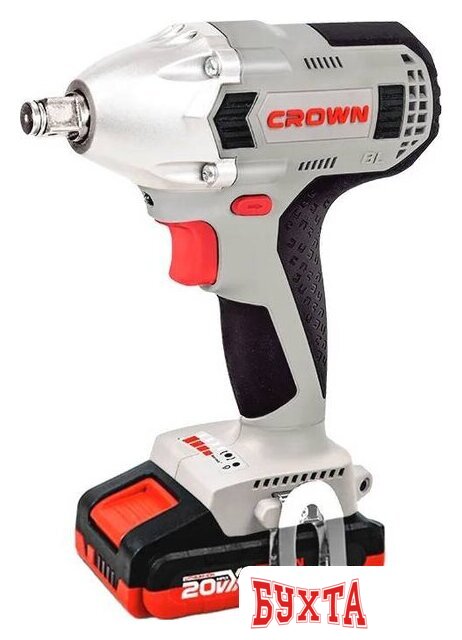 Гайковерт Crown CT22015HX-2 TB (с 2-мя АКБ, сумка) 2