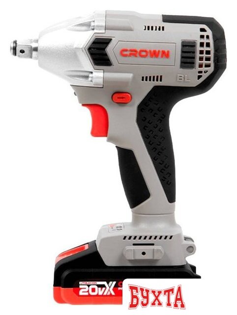 Гайковерт Crown CT22015HX-2 TB (с 2-мя АКБ, сумка) 3