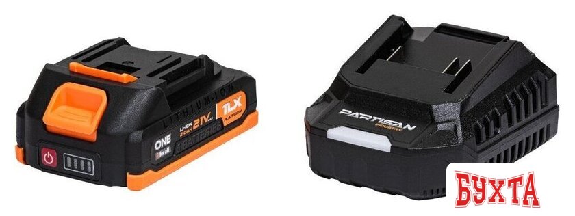 Дрель-шуруповерт Partisan AD-2160BL (с 2-мя АКБ, кейс) 5