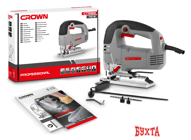 Электролобзик Crown CT15189 3