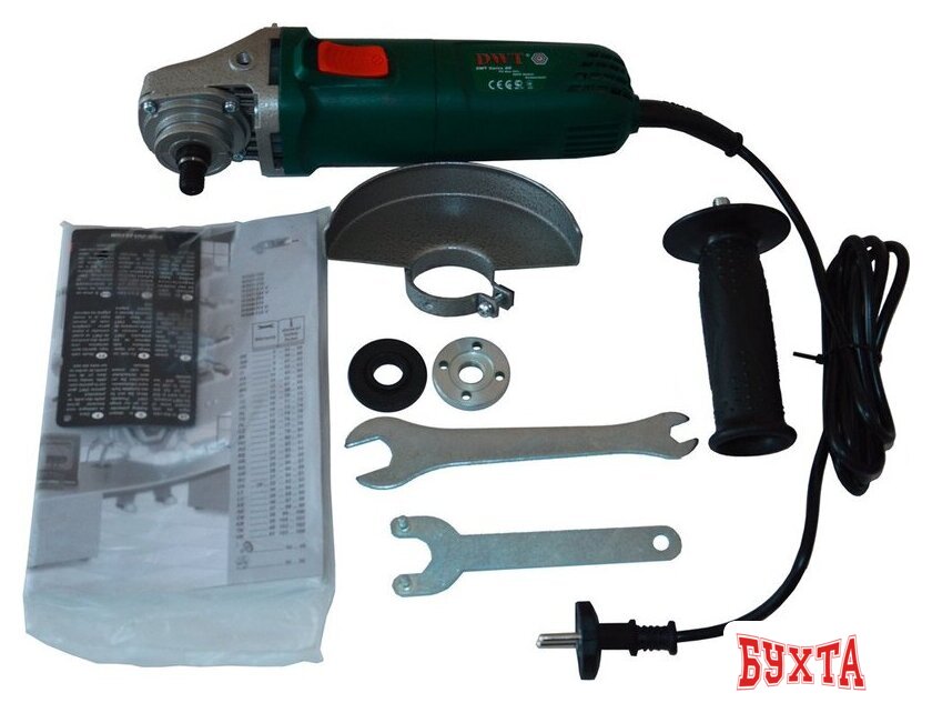 Угловая шлифмашина DWT WS08-125 V 3