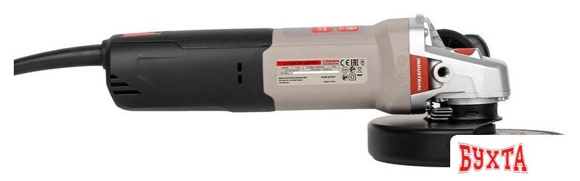 Угловая шлифмашина Crown CT13678-125RSV 4