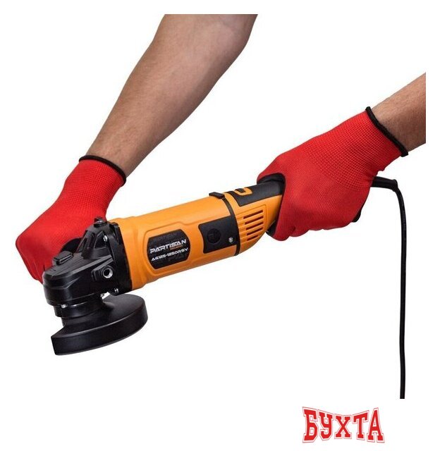 Угловая шлифмашина Partisan AG125-1250RSV 3