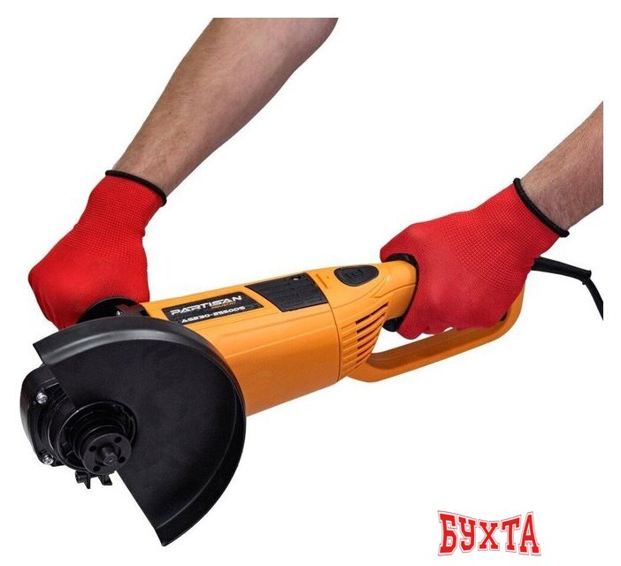 Угловая шлифмашина Partisan AG230-2550DS 5