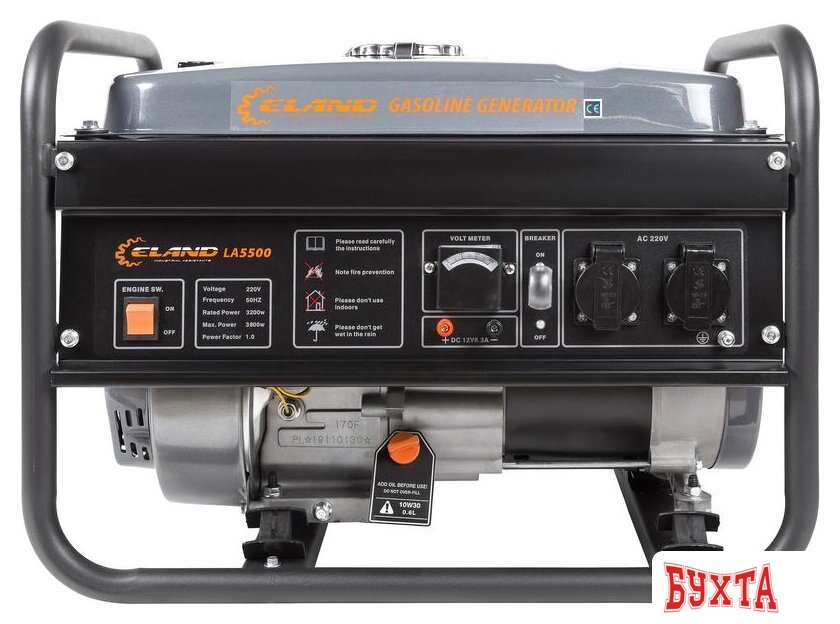 Бензиновый генератор ELAND LA5500 2