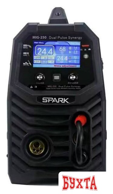 Сварочный инвертор Spark MIG-250 Dual Pulse Synergy 2
