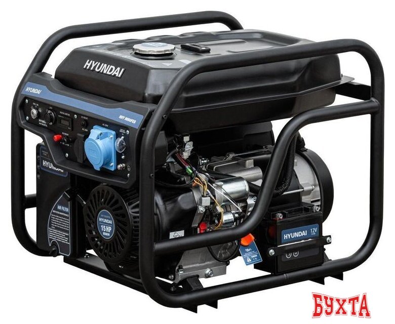 Бензиновый генератор Hyundai HHY9050FEB-ATS 1